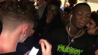 Sheck Wes Wanted Travis Scot  Video Shoot MUDBOY (LIVE)Crazy Fans took over Union Square &amp; NY Subway