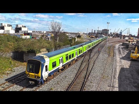 *VERY RARE* IÉ 29000 class DMU at North Wall Freight Yard, Dublin