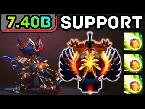 🔥 NEW PATCH 7.40b HOODWINK SUPPORT ACORN, BUSH, DEAD | DOTA 2 GAMEPLAY 🔥
