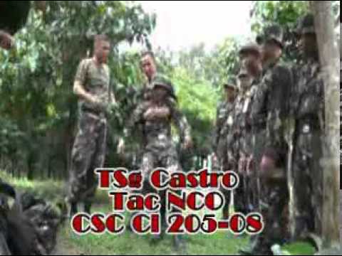 Candidate Soldiers Course Class 205 - 08 " MANDARANGAN"