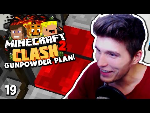 Minecraft CLASH 2 #19 ✪ DER GUNPOWDER/WAFFEN PLAN!