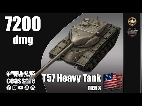 T57 Heavy Tank / WoT Console / PS5 / Xbox Series X / 1080p60 HDR