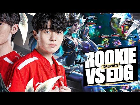 ROOKIE VS EDG - TES VS EDG - CAEDREL