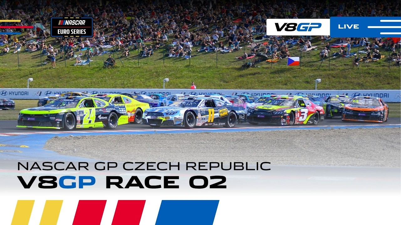 NASCAR Euro Series LIVE | V8GP Race 2 @ Most 🇨🇿