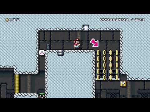 Bowser's Castle by hernymaker 🍄 Super Mario Maker 2 ✹Switch✹ #aqs