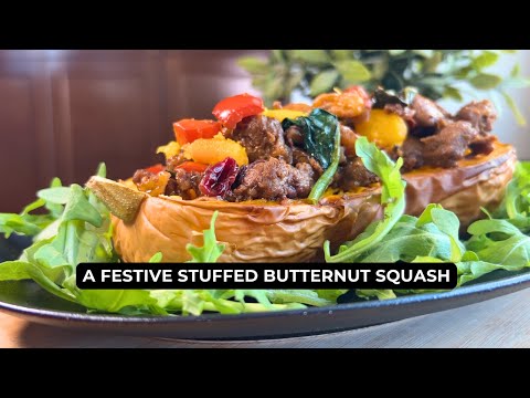 Ditch the Turkey! Try This AMAZING Stuffed Butternut Squash Recipe