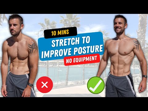 10 Minute Stretch to IMPROVE POSTURE | Do This EVERY DAY