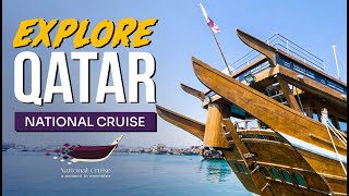 Dhow Experience in Doha Corniche | National Cruise Trip to Al Safliya Island | Explore Qatar