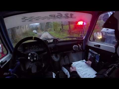 Rajd Goleszowski 2017 | Onboard OS 2 | Daniel Opioła / Dominika Grabowska - Fiat 126p