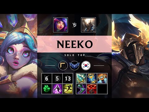 Neeko Top vs Pantheon - KR Diamond Patch 25.07