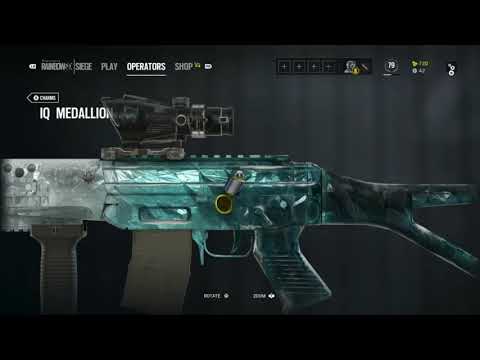 IQ Medallion Birthday Charm! Rainbow Six Siege
