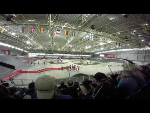 Manchester Supercross BMX final mens 2016 #ucibmxsupercross #bmxworldcup #liamphillips