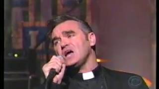 Morrissey-&quot;First of the Gang to Die&quot; Live On Late Show With David Letterman 2004