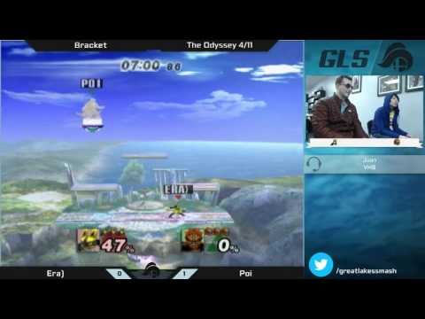 The Odyssey 4/11 Project M Bracket - Era) (Lucario) vs. Poi (Ivysaur/Ganondorf)