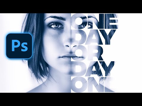 Photoshop Tutorial: Text Portrait Effect in Photoshop