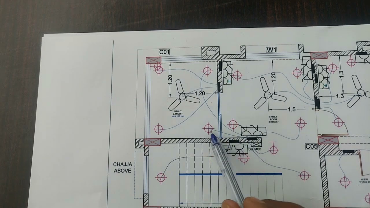 Electrical Plan Layout Tutorial | Points & Wiring Placement Tips
