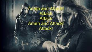 Powerwolf - Amen &amp; Attack (NEW LYRICS)
