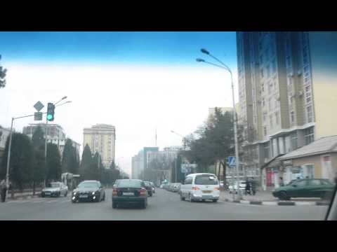 In Saids Car on City Tour   Dushanbe   Tajikistan   Jan 2016