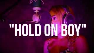 Kristinia DeBarge Behind The Scenes Recording "Hol' On Boy"