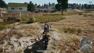 【PUBG】バイクのみでドン勝目指すPart1