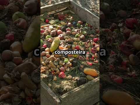 Como usar restos de legumes para fazer compostagem! #dicasdejardinagem #dicasdoveiodahorta #agro
