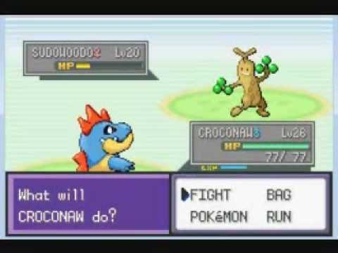 Let's Play Pokemon Liquid Crystal: Part 26: Sudowoodo and the Unknown Men!