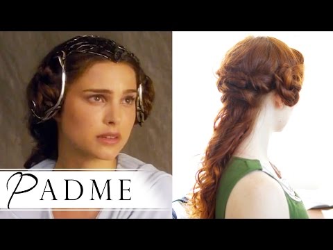 Come acconciatura di Star Wars - Padmé in L'attacco dei cloni