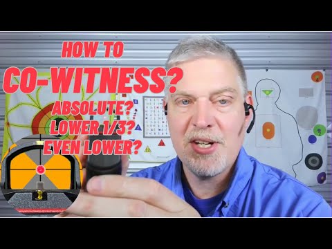 How to co-witness red dots correctly on a pistol (most get this wrong)