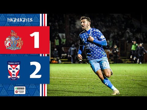 📺 Match Highlights | Altrincham 1-2 York City | 2025/26