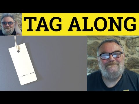 🔵 Tag Along Meaning - Tag Along With Examples - Tag Along Definition - Phrasal Verbs Tag Along With