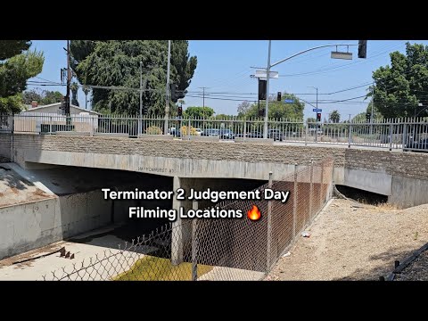 Terminator 2 Judgement Day Filming Locations San Fernando Valley California 