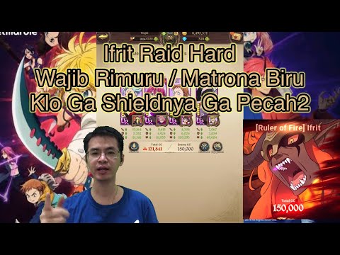 The Seven Deadly Sins Grand Cross Ifrit Raid