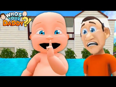 Crazy dad vs Babies Flood the House with BOILING Water ENJOY A MILK 🎅🥛 - Who is your daddy