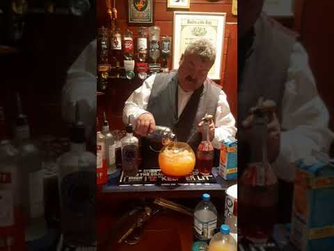 The Cross and Crown cocktails The fish bowl