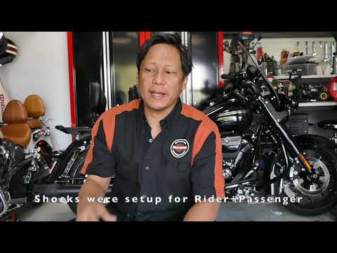 Ohlins HD 772 shocks installation on 2020 Road King Special