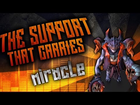 The support that Carries Miracle- Lion Dota 2 7 00