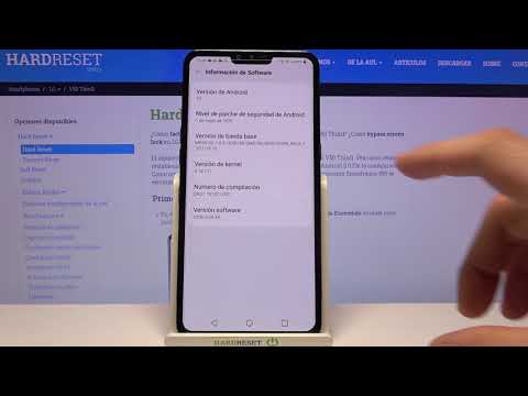 Cómo activar opciones de desarrollador en LG V50 ThinQ - activar el modo desarrollador
