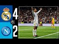 Real Madrid 4-2 SSC Napoli | HIGHLIGHTS | Champions League