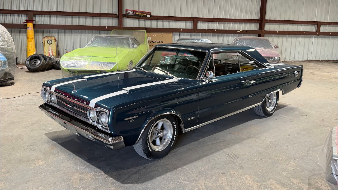 Rare 1967 Plymouth GTX Is a Real J-Code Mopar, but the Hemi