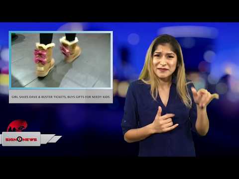 Girl saves Dave & Buster tickets, buys gifts for needy kids (12.21.17)