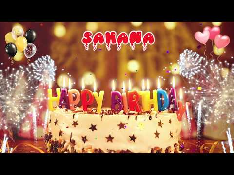 SAHANA Happy Birthday Song – Happy Birthday Sahana – Happy birthday to you