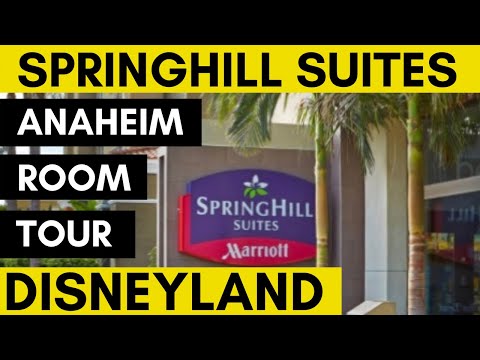 Room Tour Spring Hill Suites Convention Center Anaheim | Good Neighbor Disneyland Hotel