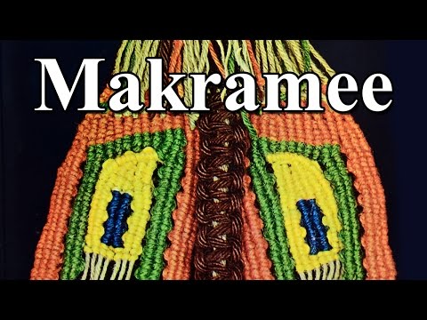 Macramé Pattern Book Includes Over 70 Knots and Small Repeat Patterns Plus Projects