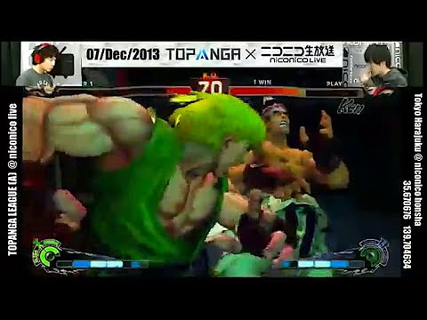 Daigo Umehara (Ryu) vs Momochi (Ken) - SSF4 AE2012