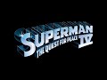 Superman IV The Quest For Peace End Credits But It S Actually High Tone