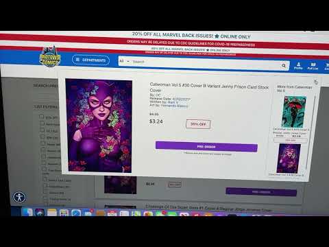 Comic Pre-Orders for April 2021!!!