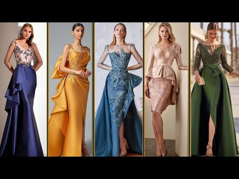 100+ Beautiful Mother of the Bride /Groom Dresses for...