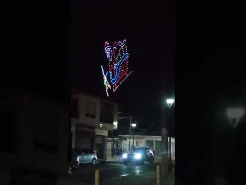 show de drones, Malvinas argentinas