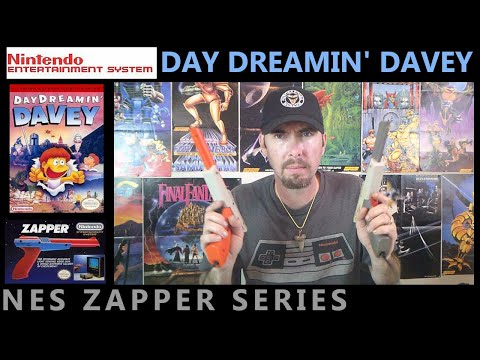 NES: Day Dreamin' Davey, NES Zapper/Light Gun Series (Lets Play/Review)