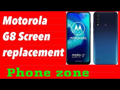 Moto G8 power lite screen replacement #how to change lcd on moto g8 power lite